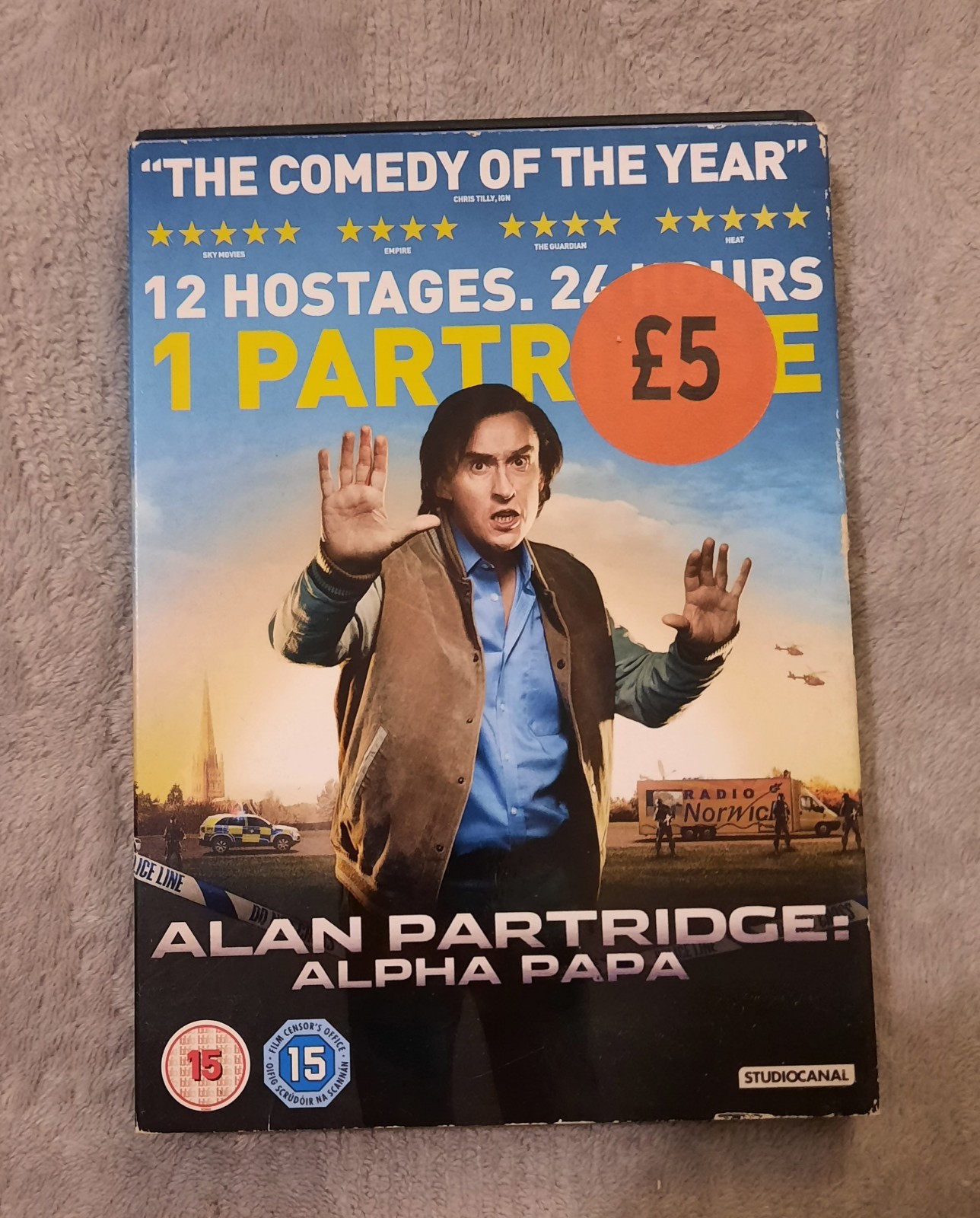Alan Partridge: Alpha Papa DVD Comedy (2013) Steve Coogan