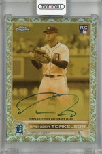 2022 Topps Gilded Collection Spencer Torkelson Chrome Cast Gold Auto /199
