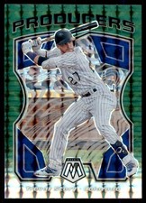 2021 Panini Mosaic Producers Mosaic Green Trevor Story Colorado Rockies #4