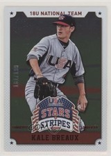 2015 Panini Stars and Stripes Longevity Parallel Ruby /199 Kale Breaux #56 sh7