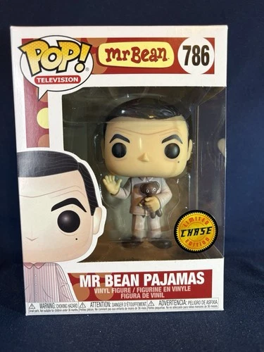 Funko Pop! Television Mr. Bean - Mr. Bean Pajamas CHASE #786 - Protector Offered