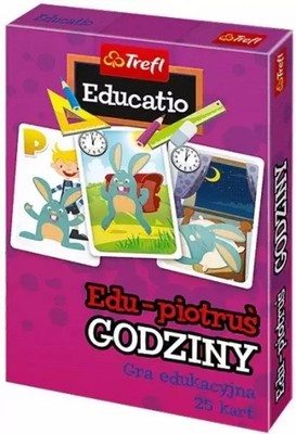 Godziny. Karty Edu Piotruś Muduko