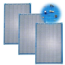 PCB Protoboard,3 Pack PCB Prototype Board Solderable Breadboard for DIY Elect...