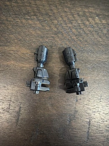 Vintage Original MMPR Power Rangers Megazord BACK CANNONS Black & Gold Bandai