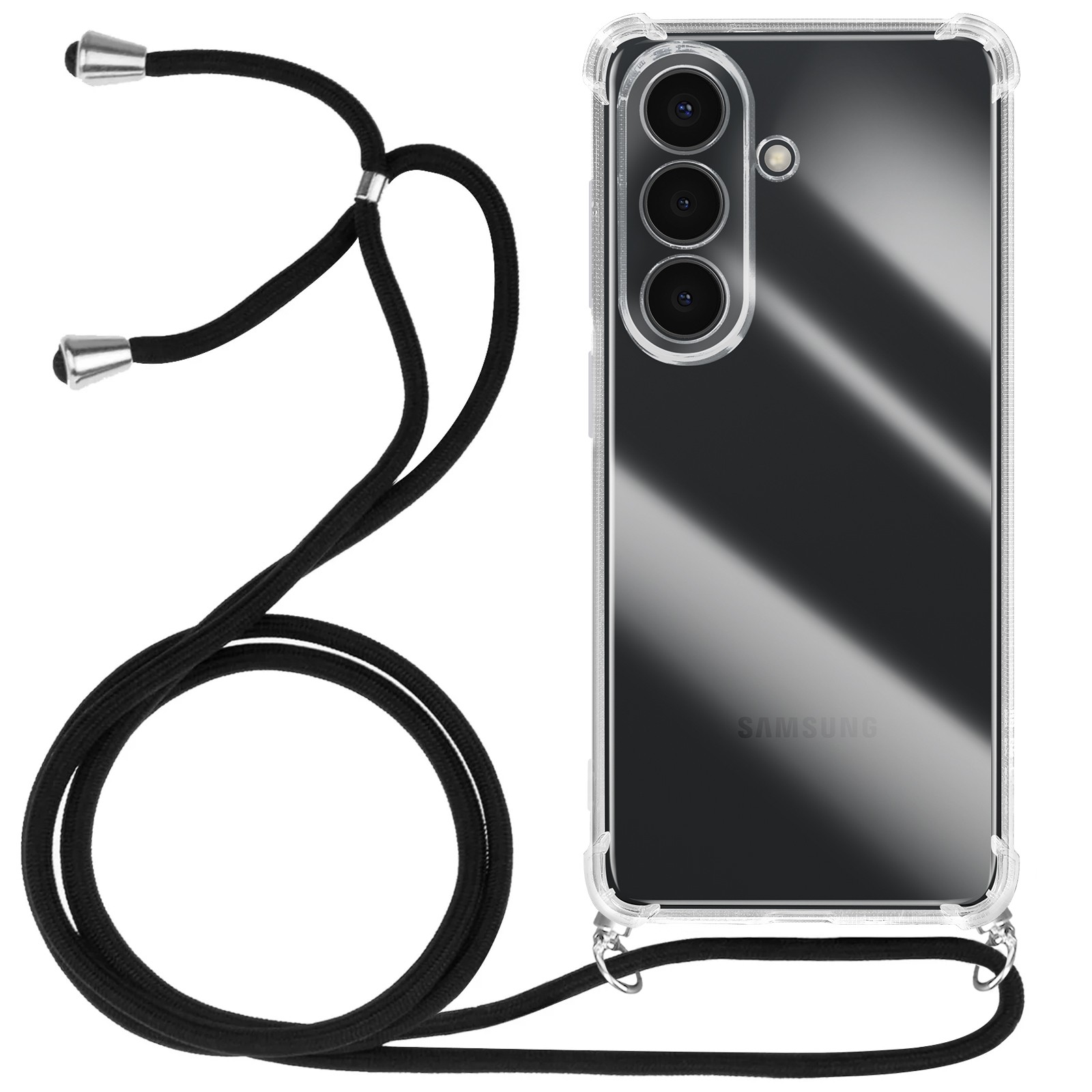 Eviter les chutes de smartphone avec la coque chaine 70cm pour Galaxy S26