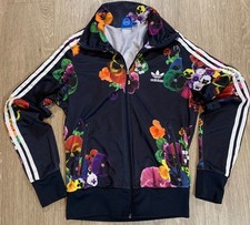 Adidas Originals RARE Firebird Floral Burst Zip Track Jacket Women Size Small