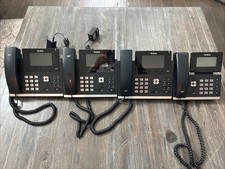 Yealink SIP-T46G, 2-SIP-T46S, 1SIP-T53-VoIP PoE HD Voice Business Phones Lot 4