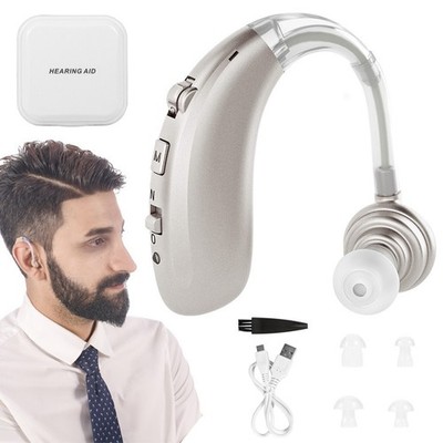 Wiederaufladbare Hörgeräte Hörhilfe Hörverstärker Soundverstärker Voice Amplifie