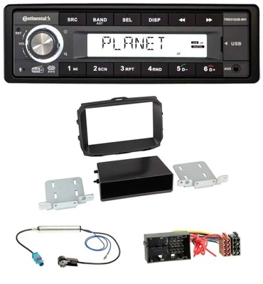 Continental USB 1DIN AUX DAB MP3 Autoradio für Alfa Romeo Giulietta 940 Facelift - Bild 1 von 4