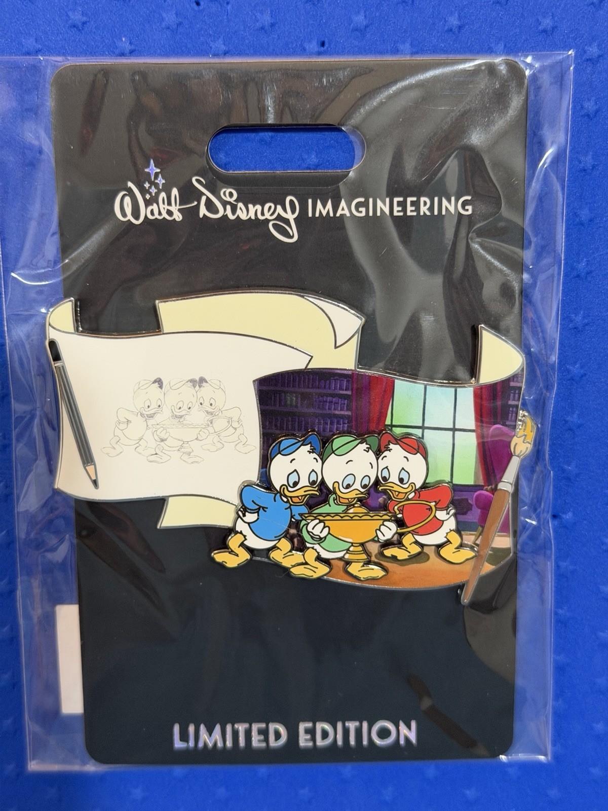 Disney WDI MOG Off The Page Huey, Dewey, and Louie Pin LE 300