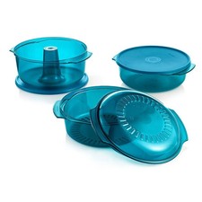 Tupperware Stack Cooker NEW Peacock Color