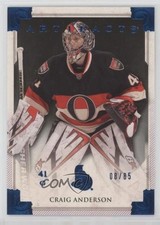 2013-14 Upper Deck Artifacts Goalies Sapphire 8/85 Craig Anderson #108 0n8h