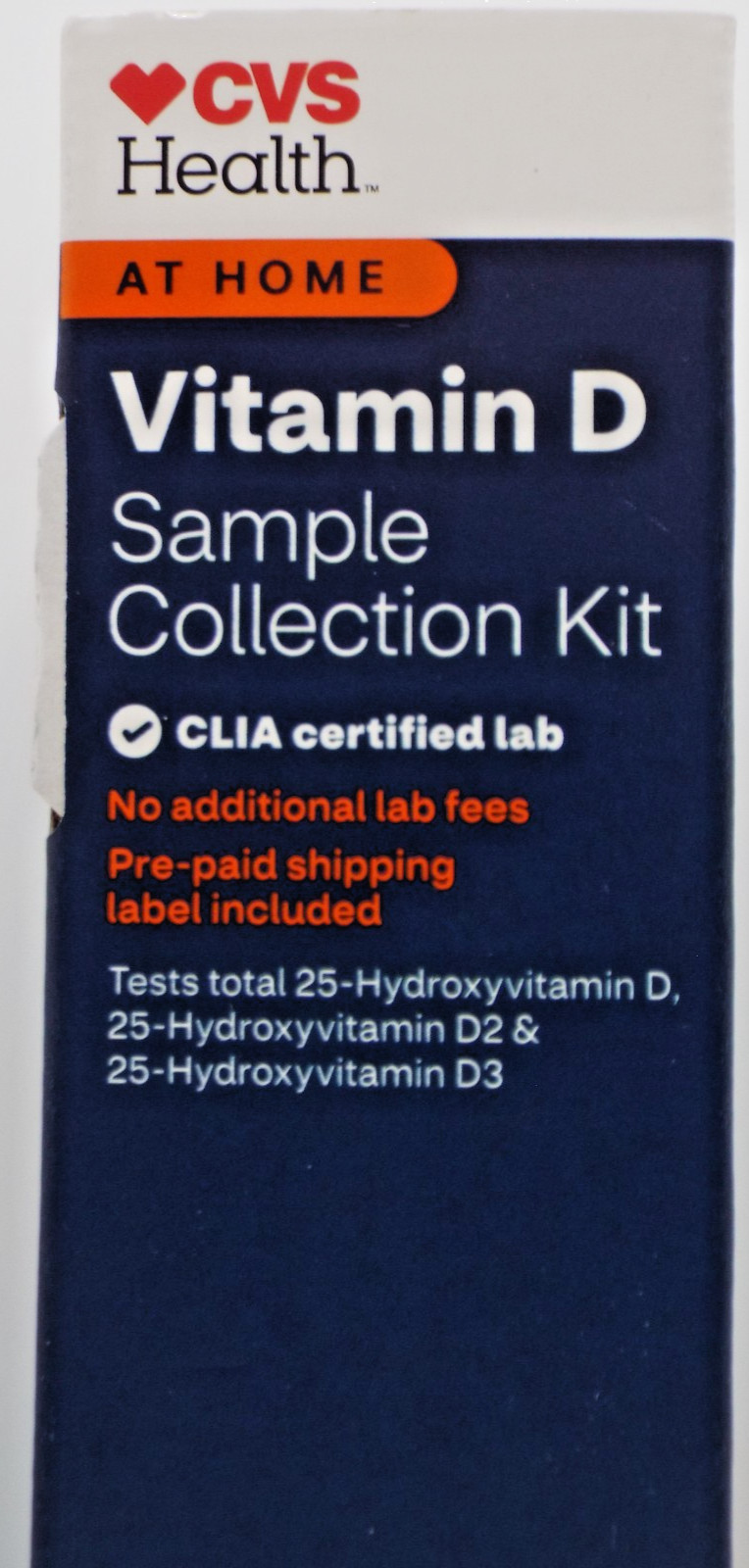 CVS At Home Health Vitamin D Test Sample Collection Kit 09/30/25
