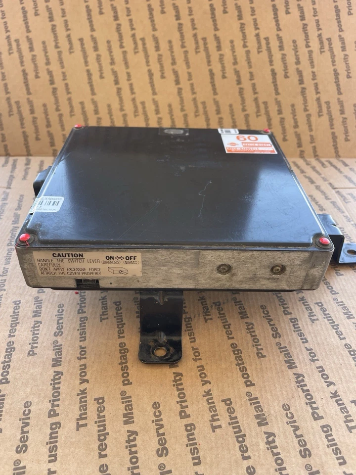 1987 NISSAN D21 PICKUP ECU ECM PCM MODULE PCM MECS-G120 23710 07G01 - Image 3 of 4