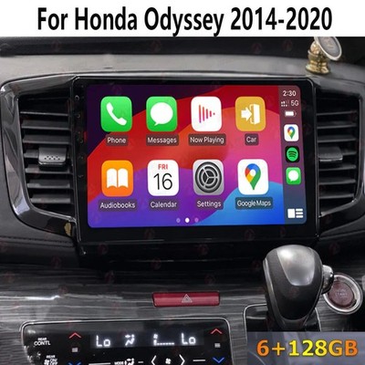 6-128GB Wireless CarPlay Auto Car Radio Upgrade Kit for Honda Odyssey 2014-2020