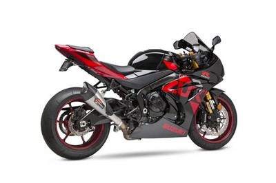 Yoshimura Part 11182BP521 At2 Street Slip-On Exhaust – Fits Suzuki