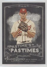 2014 Topps Allen & Ginter's Pastime's Pastimes Stephen Strasburg #PP-SS 2k3