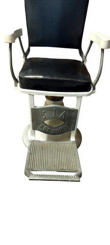 Sessel Von Barber, Alte Jahre 50/60 (Original) Vintage aus Aluminium Leder - Bild 9 von 14