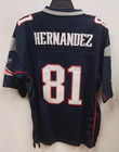 Men's Custom Stitched #81 Hernandez White/ Red/Navy Jersey XS - 5XL NEW