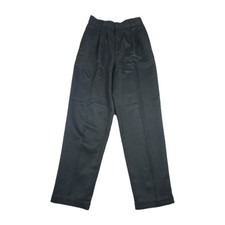 Giorgio Sant Angelo Vintage Women's XS Black Pleated Dress Pants