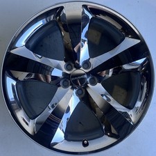 (1) OEM 20” DODGE CHARGER CHALLENGER R/T 2011-2014 FACTORY CHROME CLAD WHEEL RIM