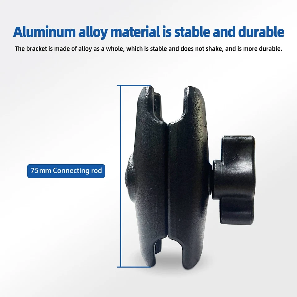 Soporte de cámara para tablero de levas de montaje en espejo de motocicleta para Yamaha Honda Suzuki Kawasaki Foto 4 de 4