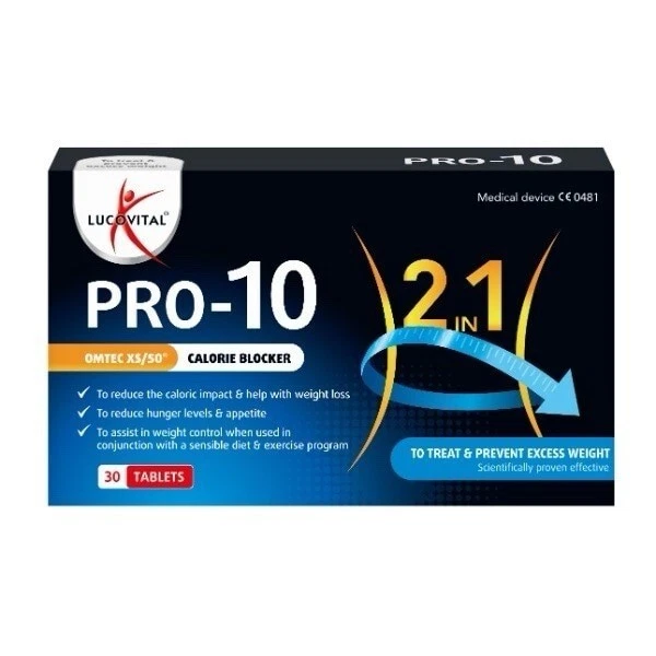 XLS MEDICAL Lucovital Pro-10 Diet Pills for Weight Loss 30 Tablets ✅💊👈