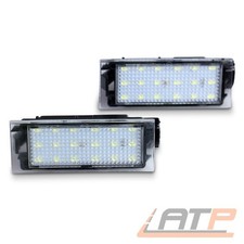 2x KENNZEICHENLEUCHTE LED RECHTS LINKS FÜR DACIA MERCEDES NISSAN OPEL RENAULT 2x KENNZEICHENLEUCHTE LED RECHTS LINKS FÜR DACIA MERCEDES NISSAN OPEL RENAULT