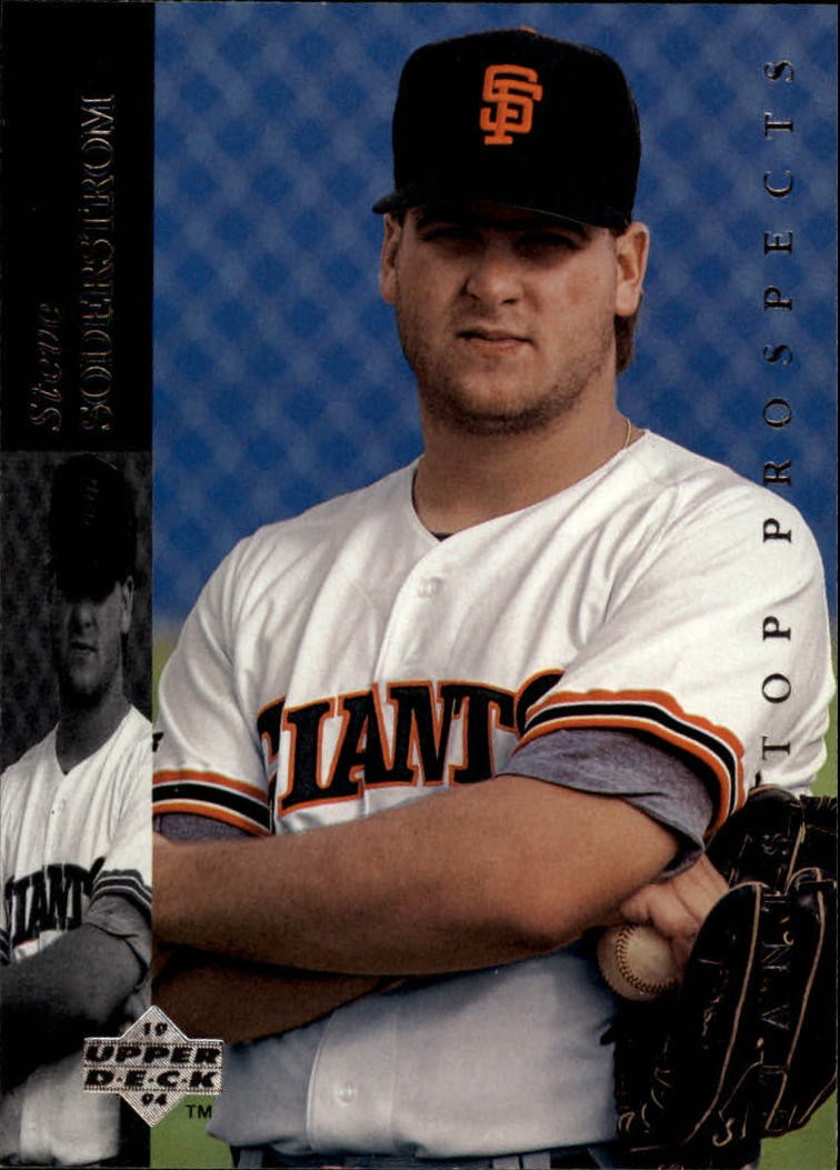 1994 Upper Deck Minors Baseball Card #189 Steve Soderstrom