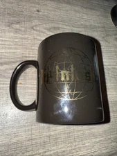 McIntosh - 12 Oz Coffee Mug Black Globe Logo Vintage Amplifier Music Rare Htf