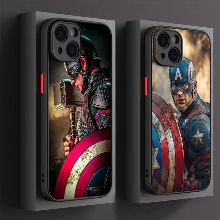 Neuf Marvel Captain America Téléphone Portable Étui pour IPHONE XS Max