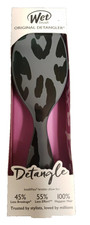 Hair Accessories Wet Brush Original Detangler Brush - safari leopard Dark Gray