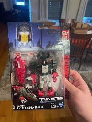 Transformers Titans Return Skullsmasher  (Skullcruncher) Deluxe Class Figure