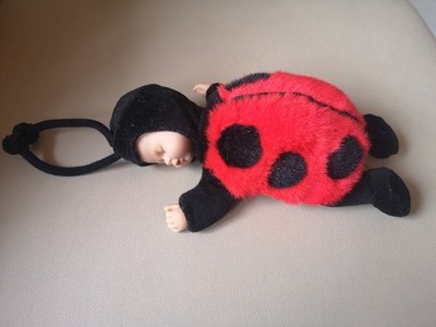 Anne Geddes Käfer Baby Puppe Marienkäfer 24 cm Top Original Babypuppe Käfer