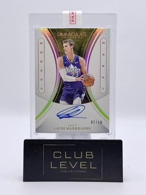 2024-25 Immaculate Lauri Markkanen Modern Marks Gold Auto /10 | eBay