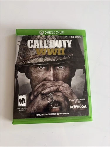 Call of Duty WWII World War 2 Microsoft Xbox One 2017