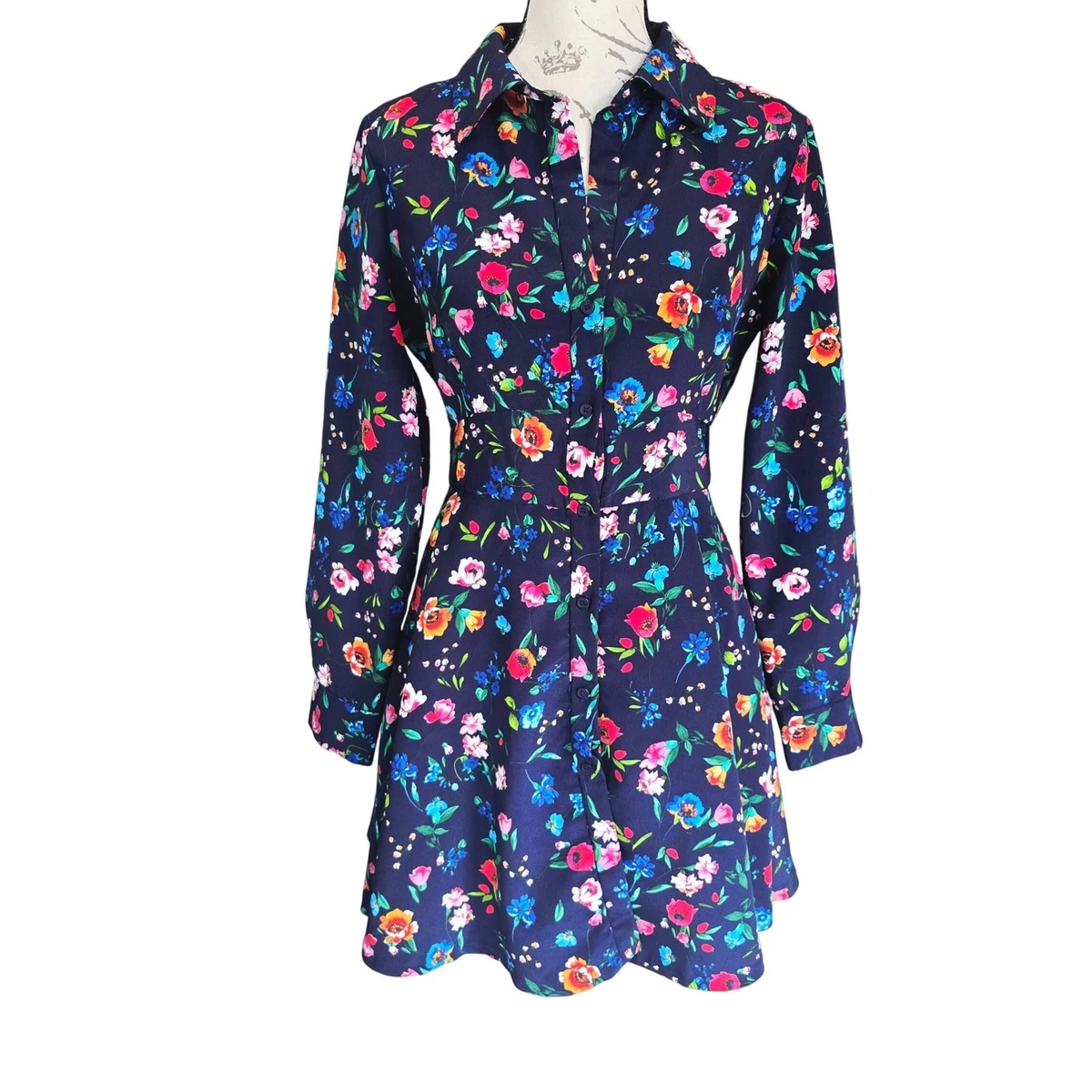 sachin and babi light blue dress Long Sleeve Casual Dresses for Women main image 0