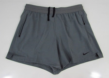 Nike Flex Rep Mens Large Standard Fit 5" Dri-FIT Unlined Shorts Gray FN3002-084