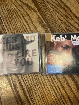 Lot If 2- Keb' Mo' audioCD Just Like You- Big Wide Grin