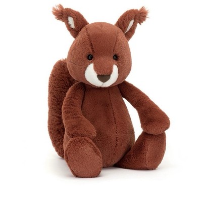Jellycat Medium red Squirrel Plush Stuffed Animal Toy 14-24 in