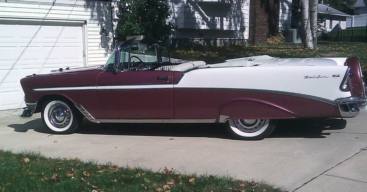 This is the middle year of the Tri-Five Chevys that ran from 1955 to 1957.