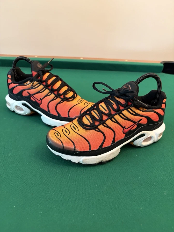 Nike Air Max Plus Sunset GS Niños Talla 6Y Tenis Atléticos Zapatos BV7426-001 2018 Foto 2 de 4