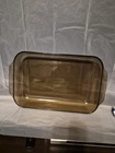 Vintage Pyrex Rectangular Baking Dish Amber #233-R 13x9x2 Ovenware Preowned