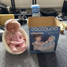 Rarissima bambola giocattolo Coccolino Tuttaciccia Effe Bambole franca vintage