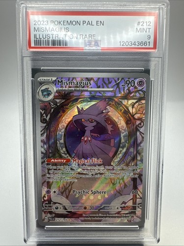 Mismagius graded PSA 9 for sale on eBay