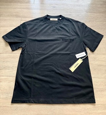 Essentials Fear of God S22 T Shirt Single Tee 1 Piece Black Grey White New
