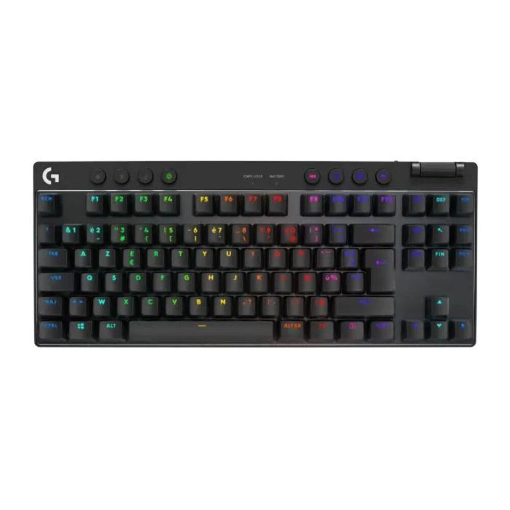 Logitech - G PRO X TKL LIGHTSPEED - Clavier Gaming Sans Fil - Noir - Image 2