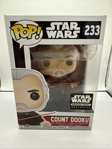 Funko Pop Star Wars Count Dooku 233 Smugglers Bounty Exclusive