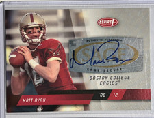 Matt Ryan AUTO Sage Aspire 2008 Certified Rookie Autograph Signature Falcons HOF