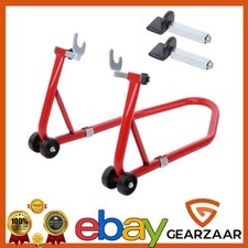 Motorradständer Motorrad Standschiene Rot Y-Typ-Ständer & T-Typ-Ständer 1stk